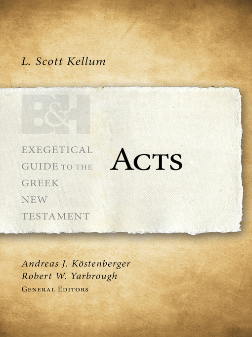 Title details for Acts by L. Scott Kellum - Available